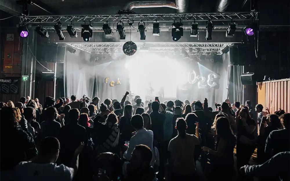 La salle de concert du Port-Franc à Sion